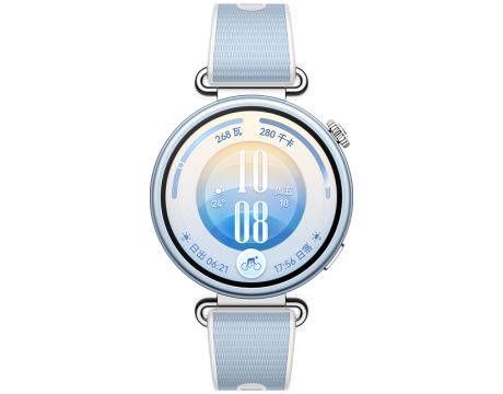 смарт часовник HUAWEI WATCH GT 7, 41 мм, светлосин/бял и безжични слушалки HUAWEI Freebuds SE 4 ANC на супер цени