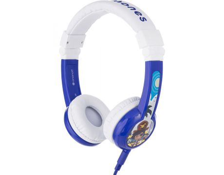 BuddyPhones Explore, син/бял на супер цени