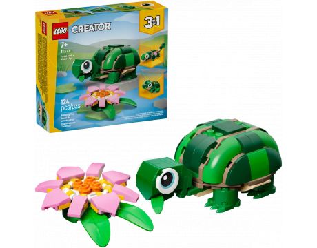 LEGO Turtle with a Water Lily Flower на супер цени