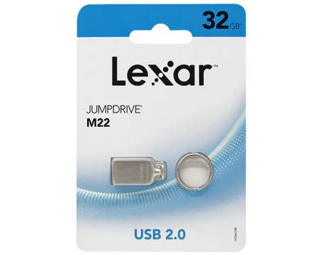 32GB Lexar JumpDrive M22, сребрист на супер цени