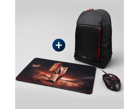 раница, мишка и подложка за мишка Acer Nitro на супер цени