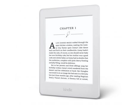 Amazon Kindle Paperwhite 6" HRD 2015, бял на супер цени