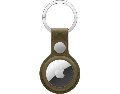 Apple AirTag FineWoven Key Ring Dark Olive на супер цени