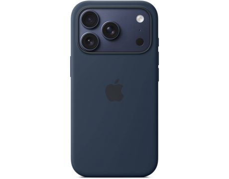 Apple Silicone MagSafe за Apple iPhone 17 Pro, син на супер цени