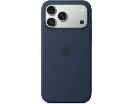Apple Silicone MagSafe за Apple iPhone 17 Pro Max, син на супер цени