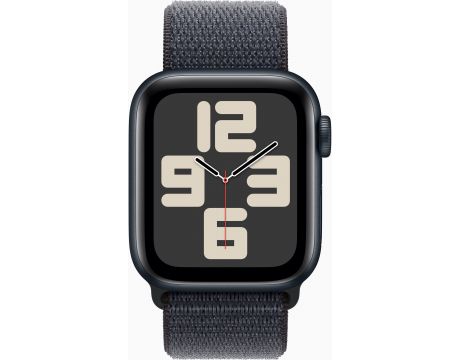 Apple Watch SE2 v3 GPS, 40 мм, Midnight Aluminum, Ink Sport на супер цени