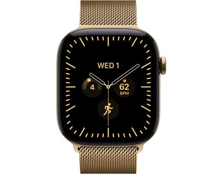 Apple Watch Series 12 GPS, Cellular, 42 мм, Radiant Gold Titanium, Radiant Gold на супер цени
