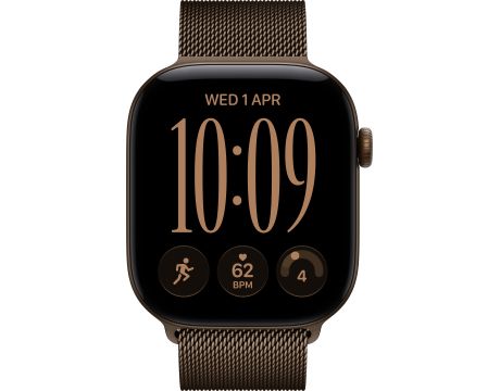 Apple Watch Series 12 GPS, 46 мм, M/L, Dark Bronze Aluminium, Dark Bronze на супер цени