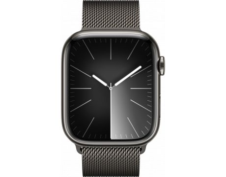 Apple Watch Series 9 GPS, Cellular, 45 мм, Stainless Steel, Graphite на супер цени