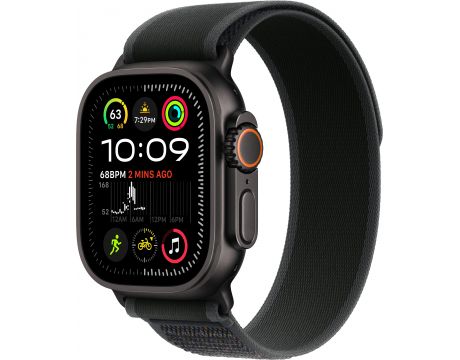 Apple Watch Ultra 2 GPS, Cellular, 49 мм, M/L, Black Titanium, Black Trail на супер цени