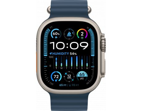 Apple Watch Ultra 2 GPS, Cellular, 49 мм, Titanium, Blue на супер цени