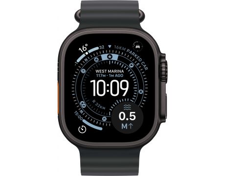 Apple Watch Ultra 3, Cellular, 49 мм, Black Titanium, Black на супер цени