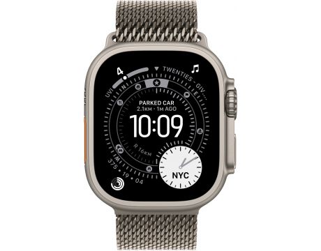 Apple Watch Ultra 3, Cellular, 49 мм, L, Natural Titanium, Natural Titanium на супер цени