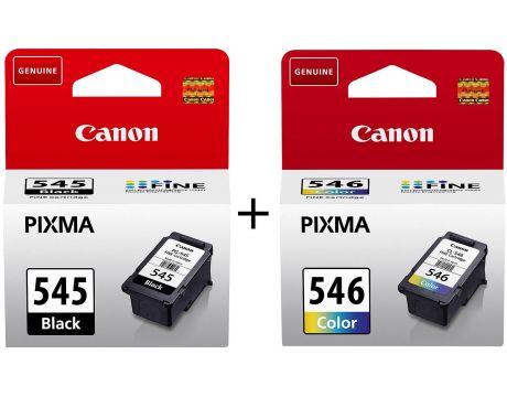 Canon PG-545 black и Canon CL-546 color на супер цени