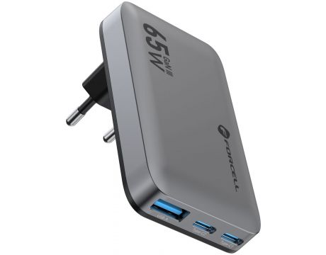 Forcell GaN 65W, сив на супер цени