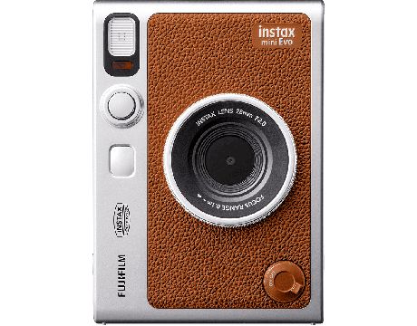 FUJIFILM instax mini Evo, кафяв на супер цени