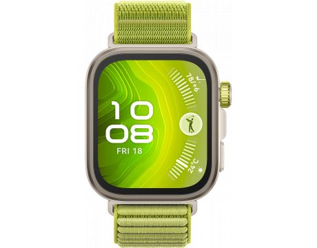 HUAWEI Watch Fit 4 Pro, 45 мм, зелен и безжични слушалки HUAWEI FreeBuds SE 2 на супер цени