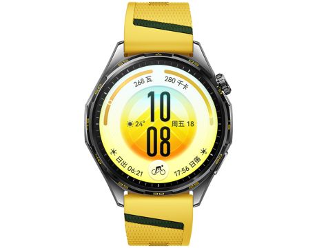 смарт часовник HUAWEI WATCH GT 7, 46 мм, жълт/зелен и безжични слушалки HUAWEI Freebuds SE 4 ANC на супер цени