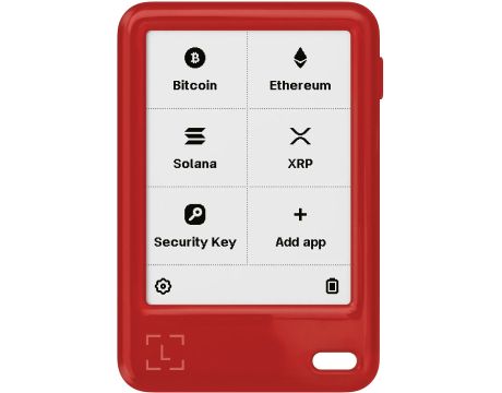 Ledger Nano Gen5 Cherry Red на супер цени
