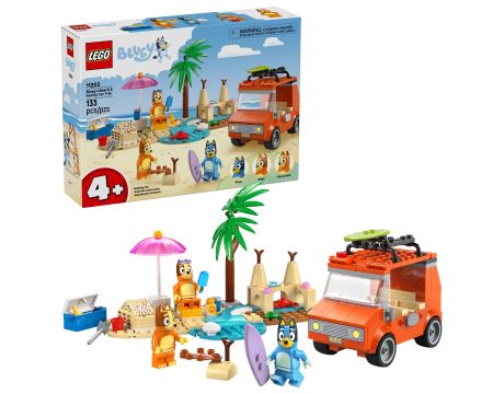 LEGO Bluey's Beach & Family Car Trip на супер цени