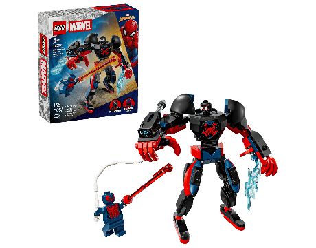 LEGO Miles Morales Mech vs. Spider-Man 2099 на супер цени
