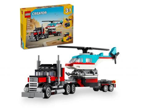 LEGO Flatbed Truck with Helicopter на супер цени