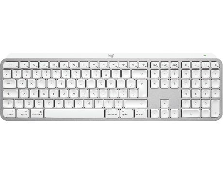 Logitech MX Keys S for Mac, бял на супер цени
