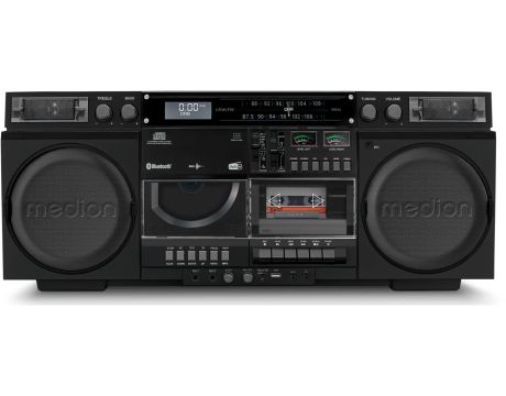 MEDION LIFE P66538 Retro Boombox, черен на супер цени