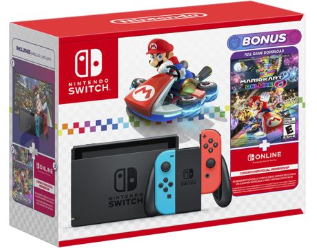Nintendo Switch Mario Kart 8 Deluxe Bundle и NSO на супер цени