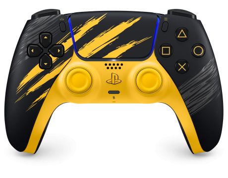 PlayStation DualSense Wireless Controller Marvel’s Wolverine Battle Yellow, черен/жълт на супер цени