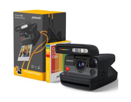 Polaroid Flip Starter Set, черен на супер цени