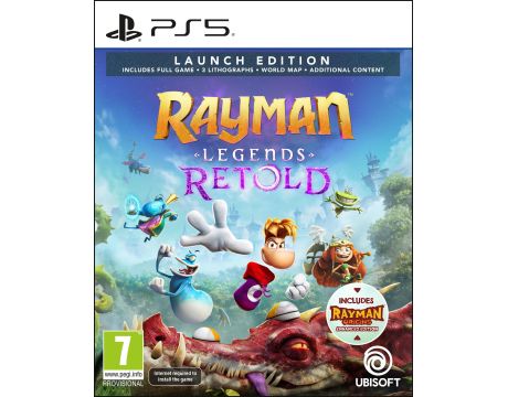 Rayman Legends Retold  Launch Edition (PS5) на супер цени