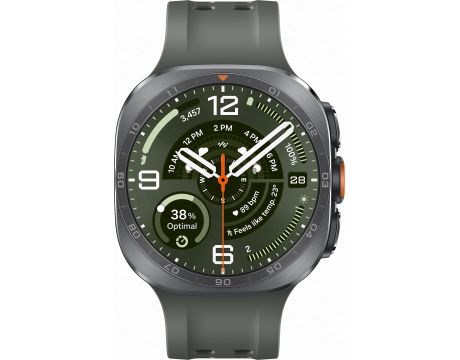 Samsung Galaxy Watch Ultra2, Cellular, 47 мм, сребрист/зелен на супер цени