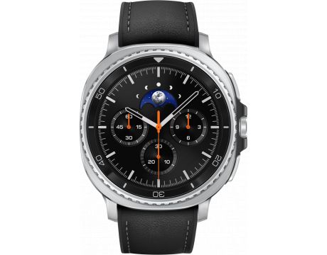 Samsung Galaxy Watch8 Classic, 46 мм, сребрист/черен на супер цени
