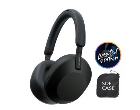 Sony WH-1000XM5 SA Limited edition, черен на супер цени