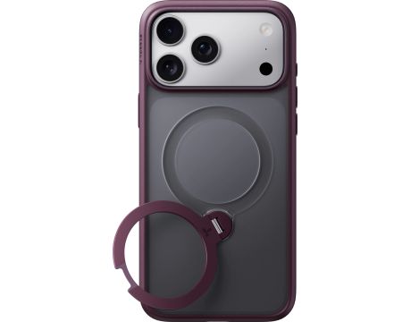 TORRAS Ostand Q3 Spin за Apple iPhone 18 Pro Max, прозрачен/бордо на супер цени