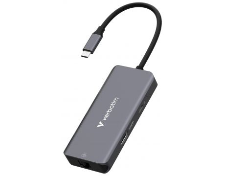 Verbatim USB-C Essentials Multiport Hub на супер цени