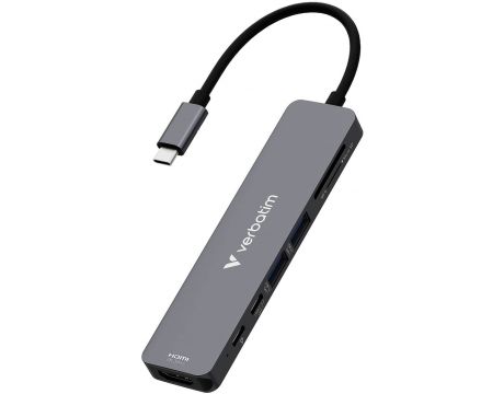 Verbatim USB-C Essentials Multiport Hub на супер цени