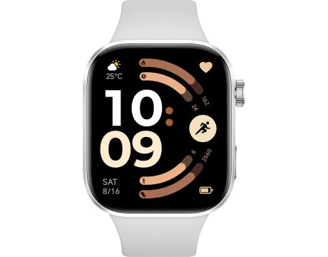 Xiaomi Redmi Watch 6, 46 мм, сребрист/сив на супер цени