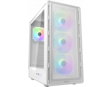 COUGAR AIRFACE PURE RGB, бял на супер цени