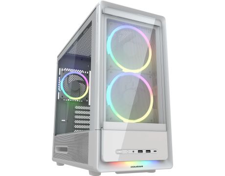 Cougar DUOAIR RGB, бял на супер цени