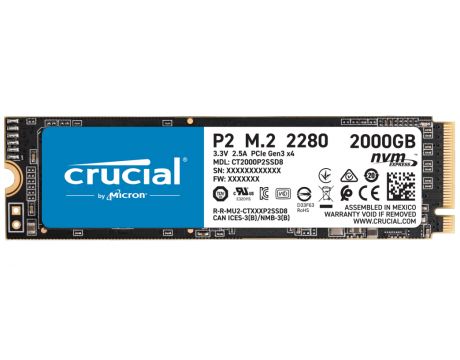2TB SSD Crucial P2 на супер цени