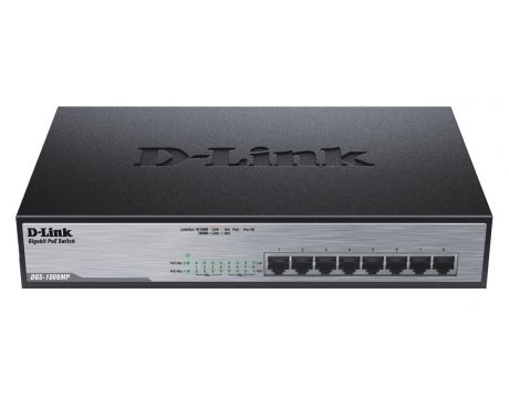 D-Link DGS-1008MP на супер цени