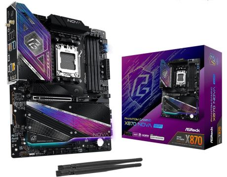 ASRock X870 Phantom Gaming Nova WiFi на супер цени