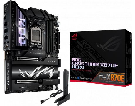 ASUS ROG CROSSHAIR X870E HERO WIFI на супер цени