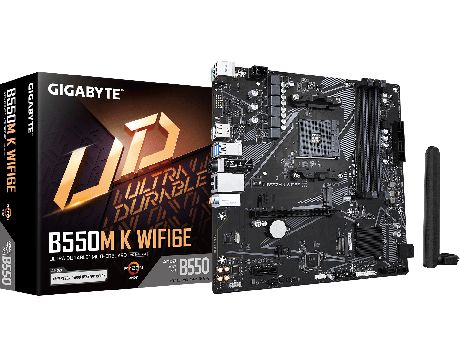 GIGABYTE B550M K WIFI6E на супер цени