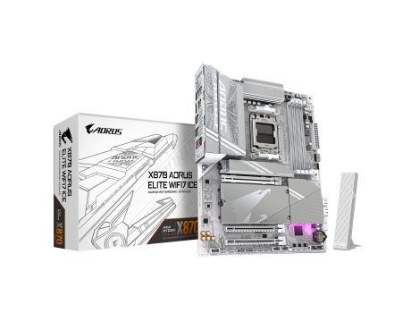 GIGABYTE X870 AORUS ELITE WIFI 7 ICE на супер цени