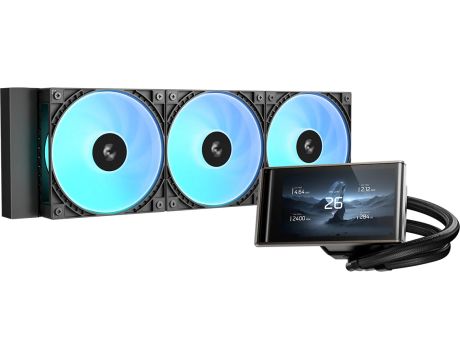 DeepCool LT360 VISION ARGB, черен на супер цени
