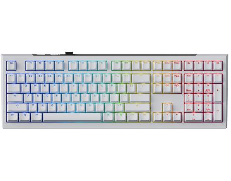 Ducky One X Wireless, бял на супер цени