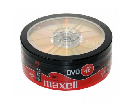 Maxell DVD-R, 25 броя на супер цени